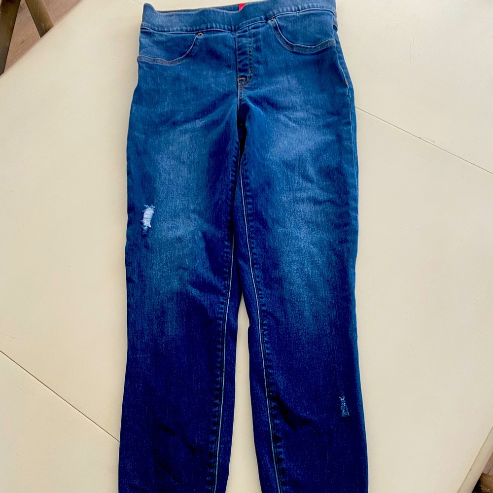 Spanks stretch Jean legging capris new without tag size Small/petite